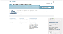 Desktop Screenshot of limsegypt.com